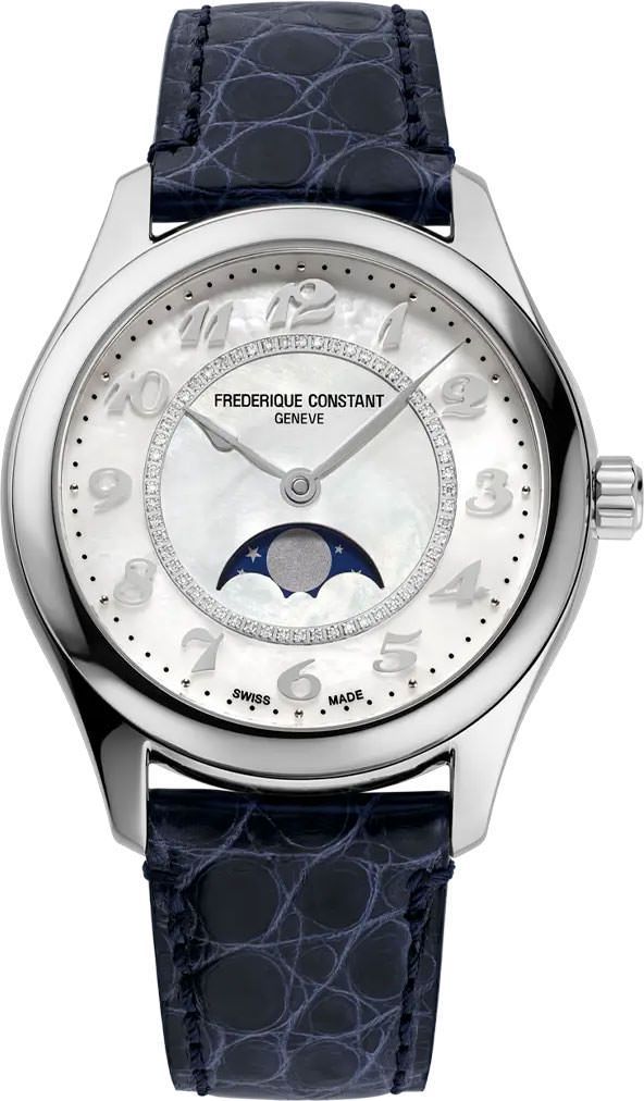 Frederique Constant Classics Classics Elegance White MOP Dial 36 mm Automatic Watch For Women - 1