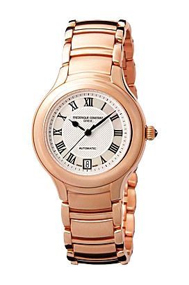 Frederique Constant Runabout Automatic 38 mm Watch in White Dial For Women - 1