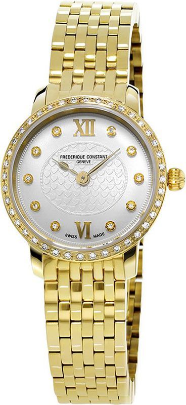 Frederique Constant Mini 25 mm Watch in White Dial For Women - 1