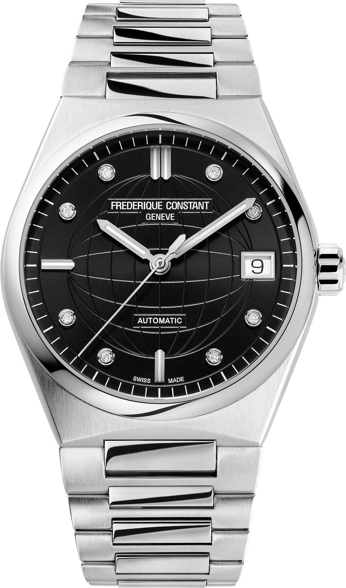 Frederique Constant Highlife Highlife Ladies Automatic Black Dial 34 mm Automatic Watch For Women - 1