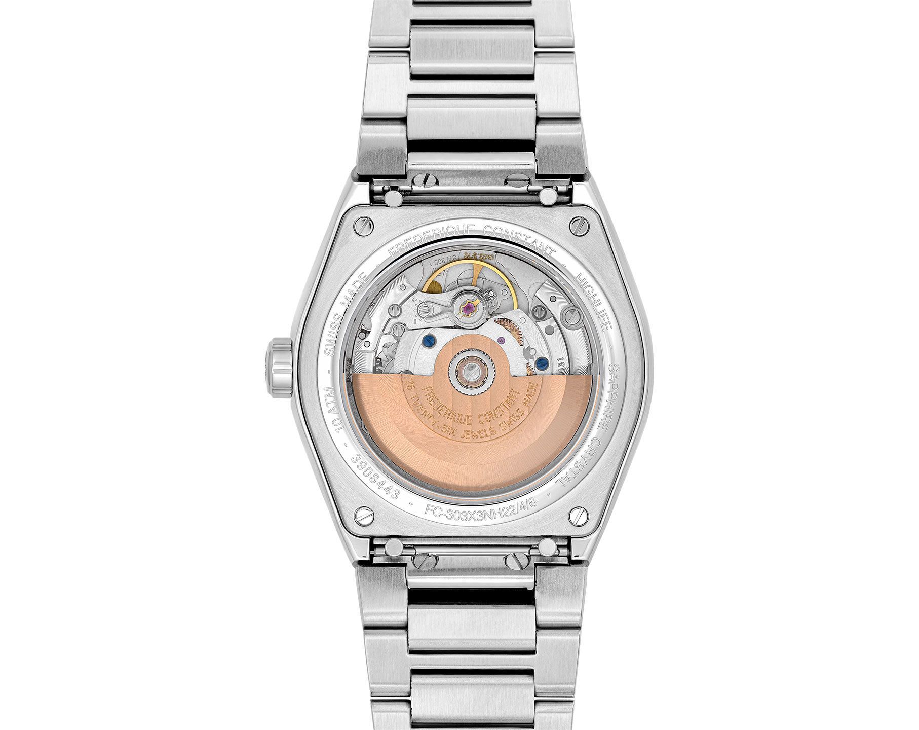 Frederique Constant Highlife Highlife Automatic COSC Blue Dial 39 mm Automatic Watch For Men - 2
