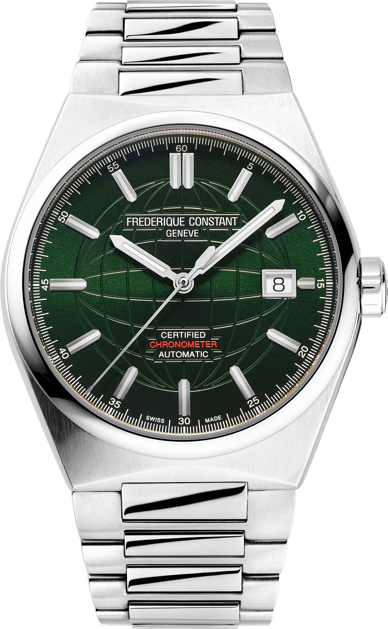 Frederique Constant Highlife Highlife Automatic COSC Green Dial 41 mm Automatic Watch For Men - 1