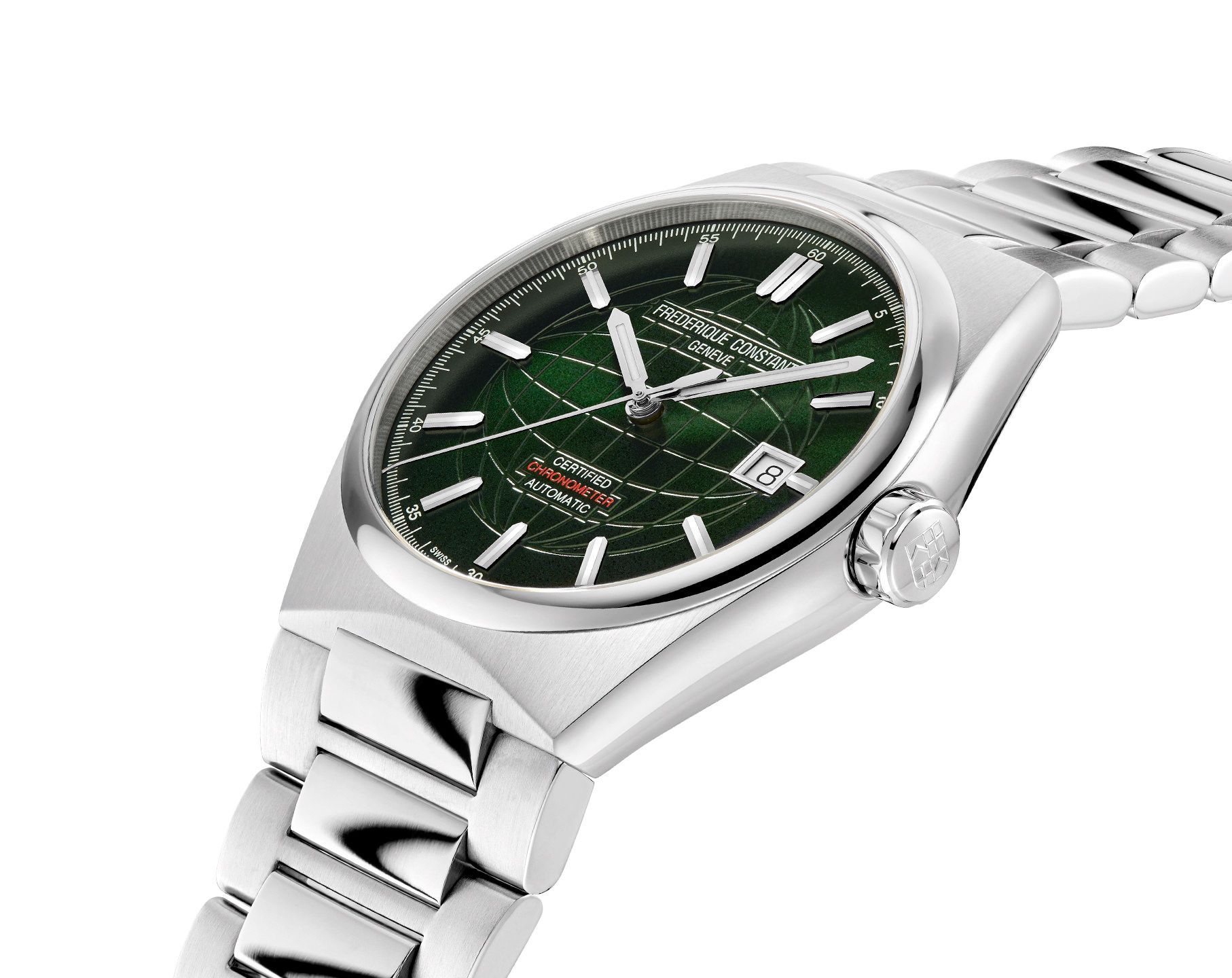 Frederique Constant Highlife Highlife Automatic COSC Green Dial 41 mm Automatic Watch For Men - 4