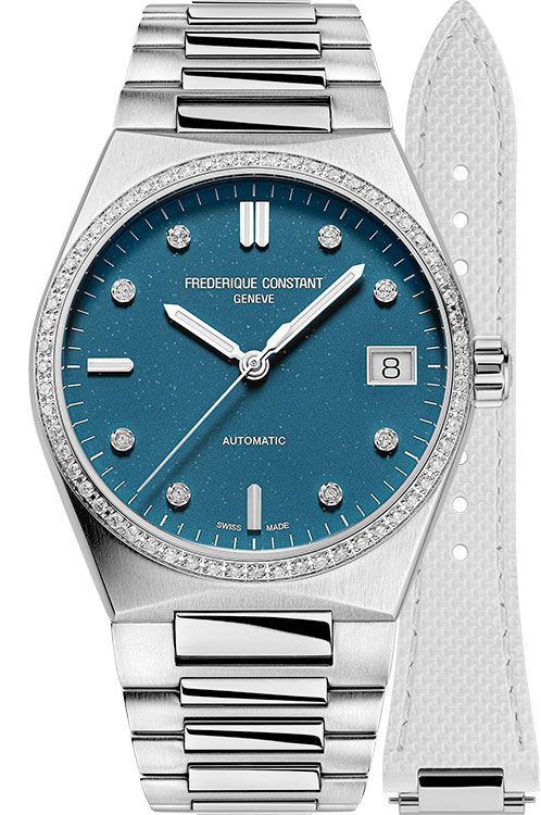 時計 Frederique Constant FC-303MC3P6B-PHG Frederique Constant Classics Chopin Automatic Silver Dial