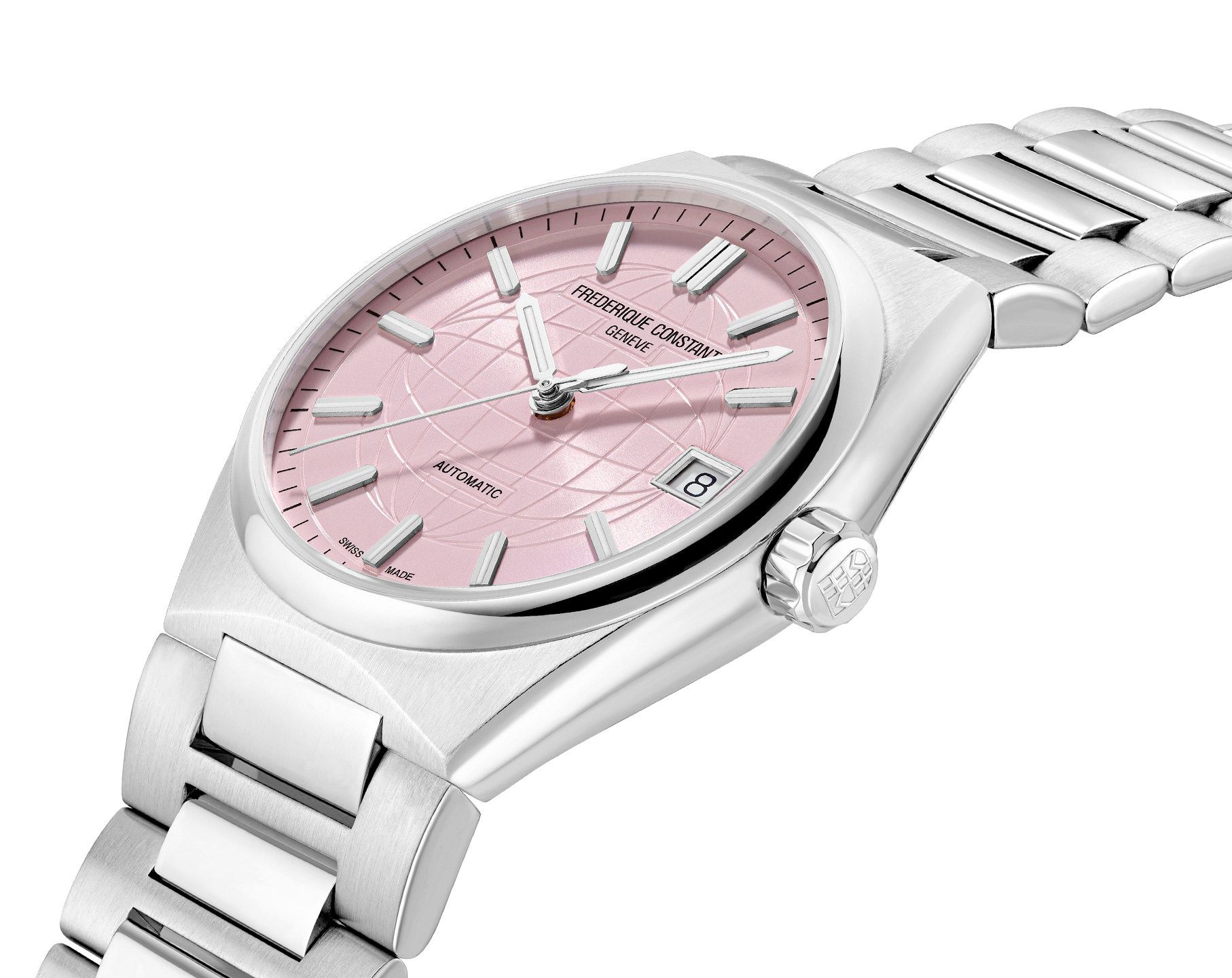 Frederique Constant Highlife Highlife Automatic COSC Pink Dial 41 mm Automatic Watch For Women - 2