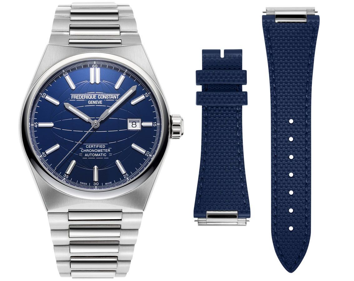 Frederique Constant Highlife Highlife Automatic COSC Blue Dial 41 mm Automatic Watch For Men - 8