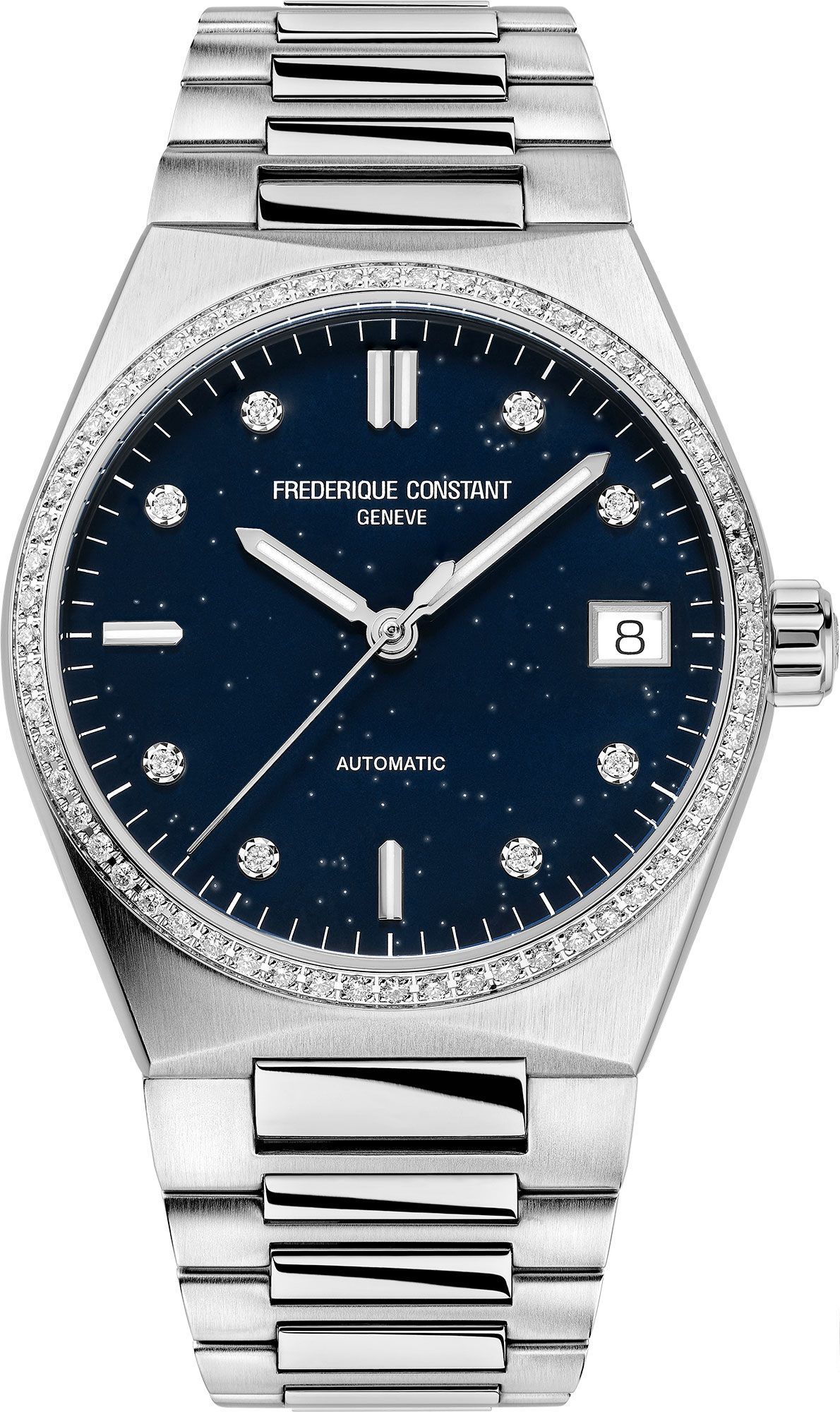 Frederique Constant Highlife Highlife Ladies Automatic Blue Dial 34 mm Automatic Watch For Women - 1
