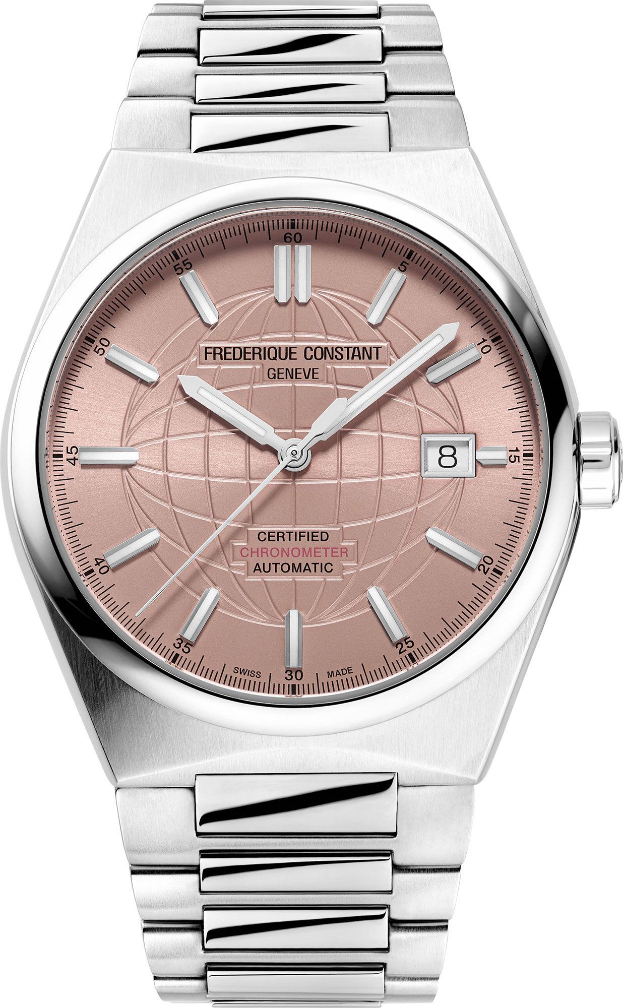 Frederique Constant Highlife Highlife Automatic COSC Salmon Dial 39 mm Automatic Watch For Men - 1