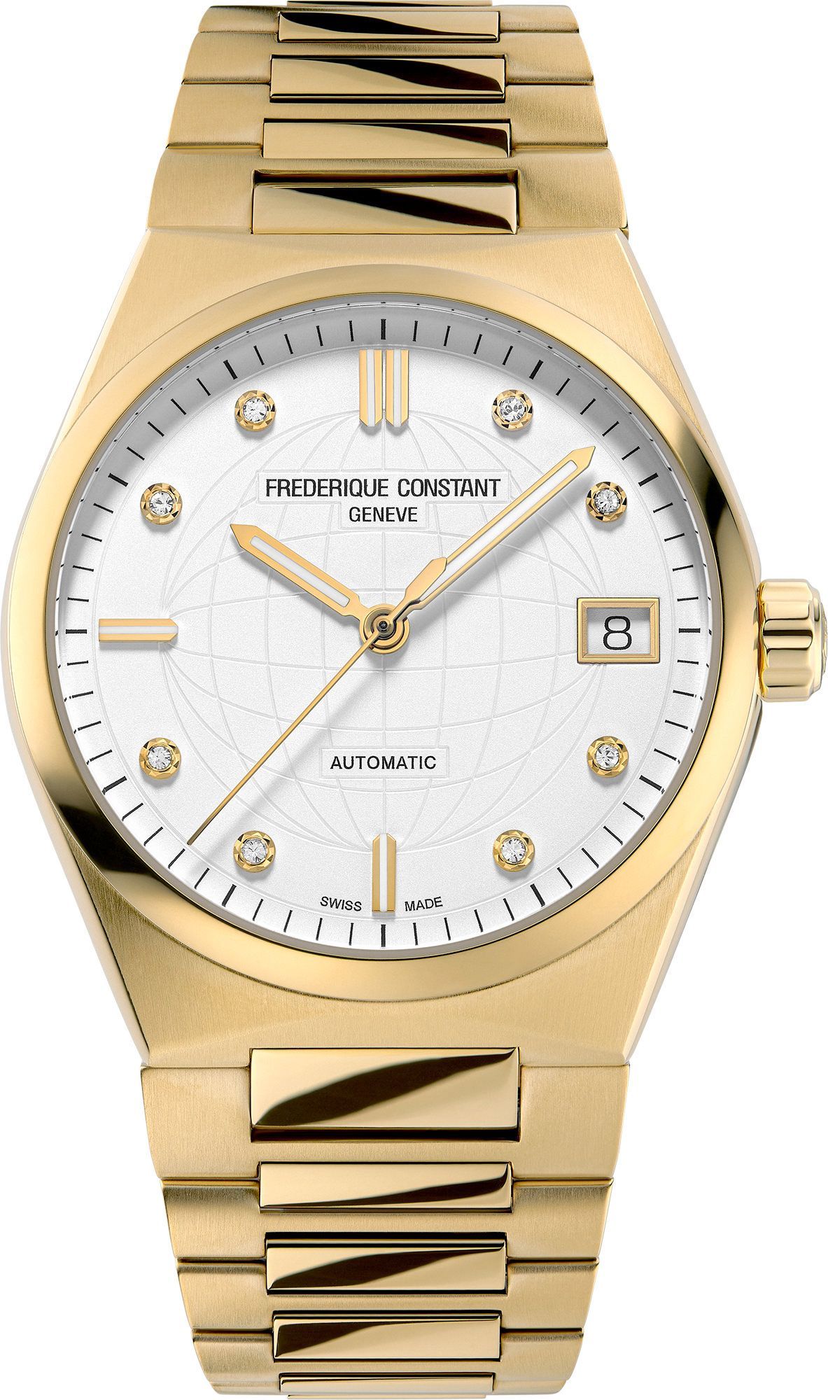 Frederique Constant Highlife Highlife Ladies Automatic Silver Dial 34 mm Automatic Watch For Men - 1