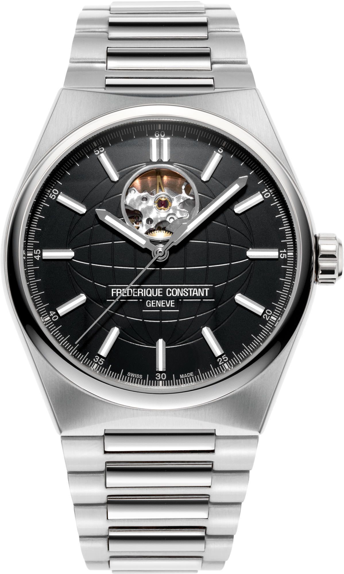 Frederique Constant Highlife Highlife Heart Beat Automatic Black Dial 41 mm Automatic Watch For Men - 1