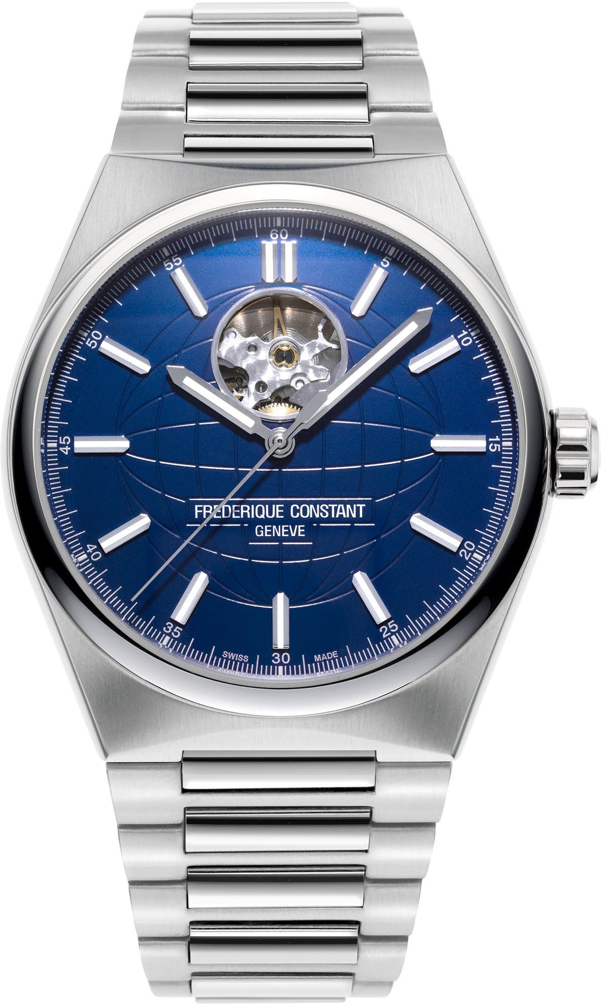 Frederique Constant Highlife Highlife Heart Beat Automatic Blue Dial 41 mm Automatic Watch For Men - 1