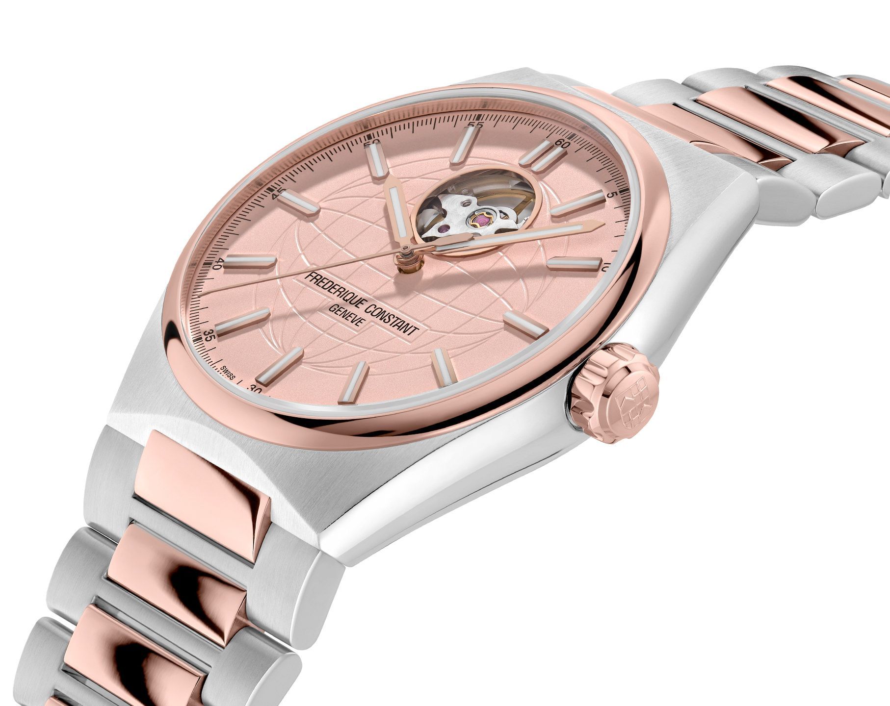 Frederique Constant Highlife Highlife Heart Beat Automatic Salmon Dial 34 mm Automatic Watch For Women - 2