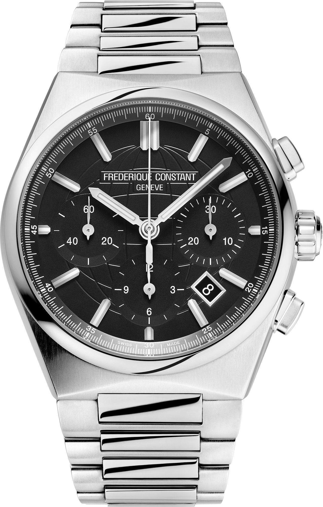 Frederique Constant Highlife Highlife Chronograph Automatic Black Dial 41 mm Automatic Watch For Men - 1