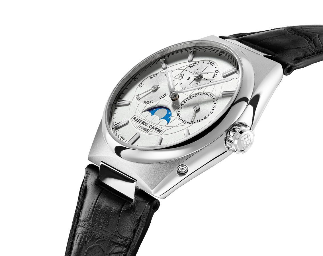 Frederique Constant Highlife Perpetual Calendar Manufacture 41 mm Watch in Silver Dial For Men - 2
