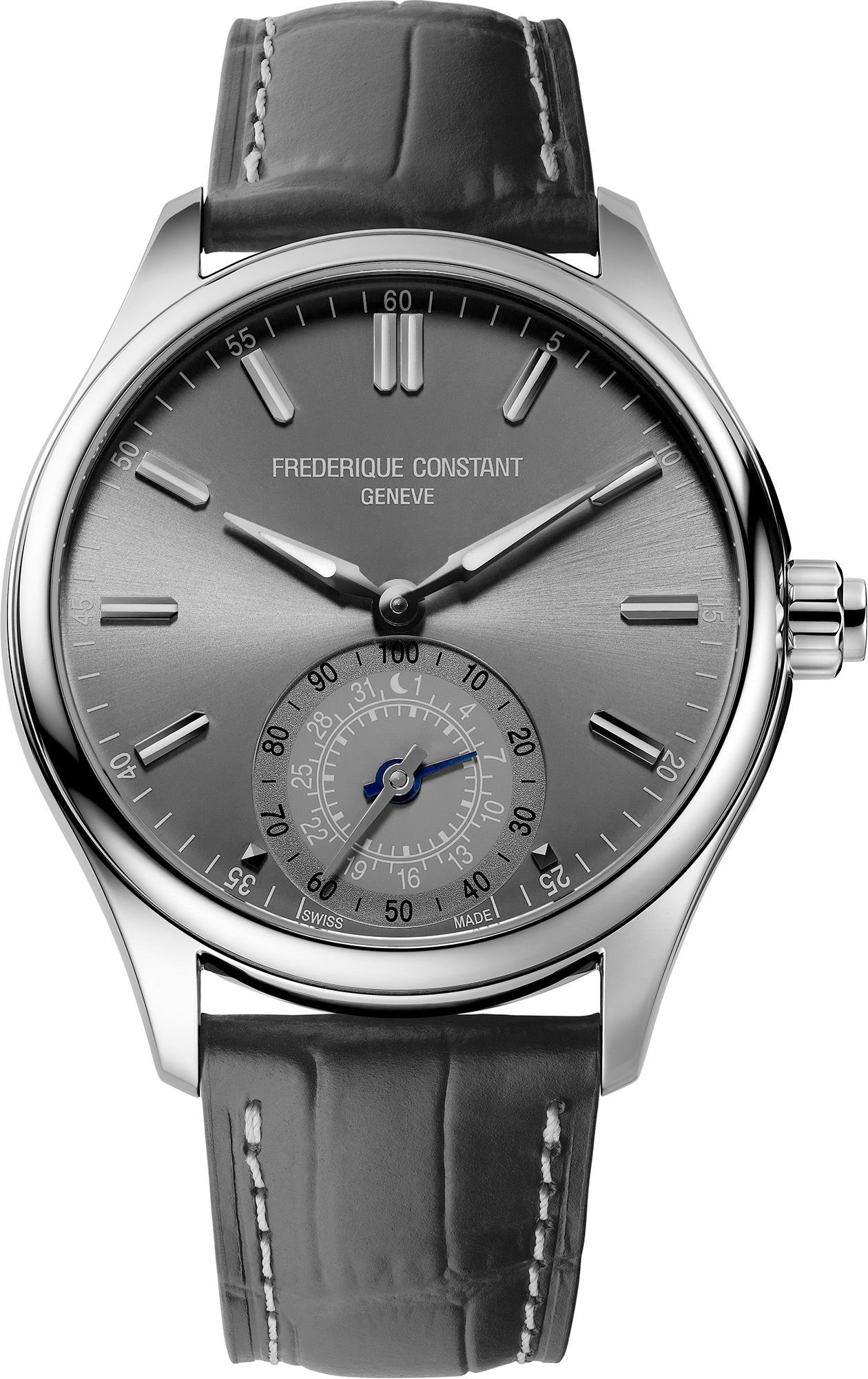 Frederique Constant Gents Classics 42 mm Watch in Grey Dial