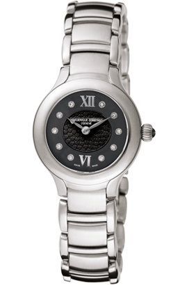 Frederique Constant Classics Art Deco Black Dial 27 mm Quartz Watch For Women - 1