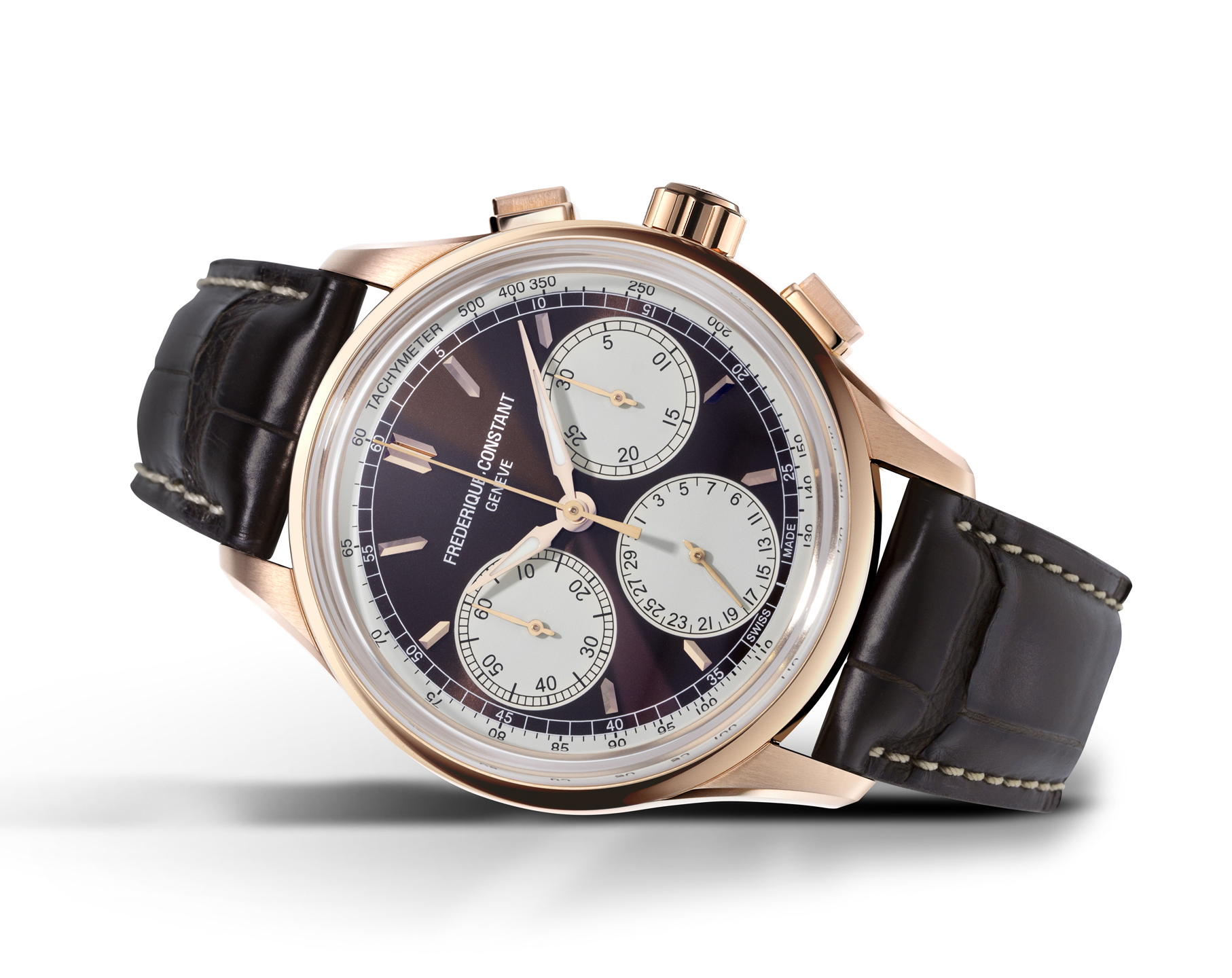 Frederique Constant Manufacture Manufacture Classic Flyback Chronograph Multicolor Dial 42 mm Automatic Watch For Men - 2