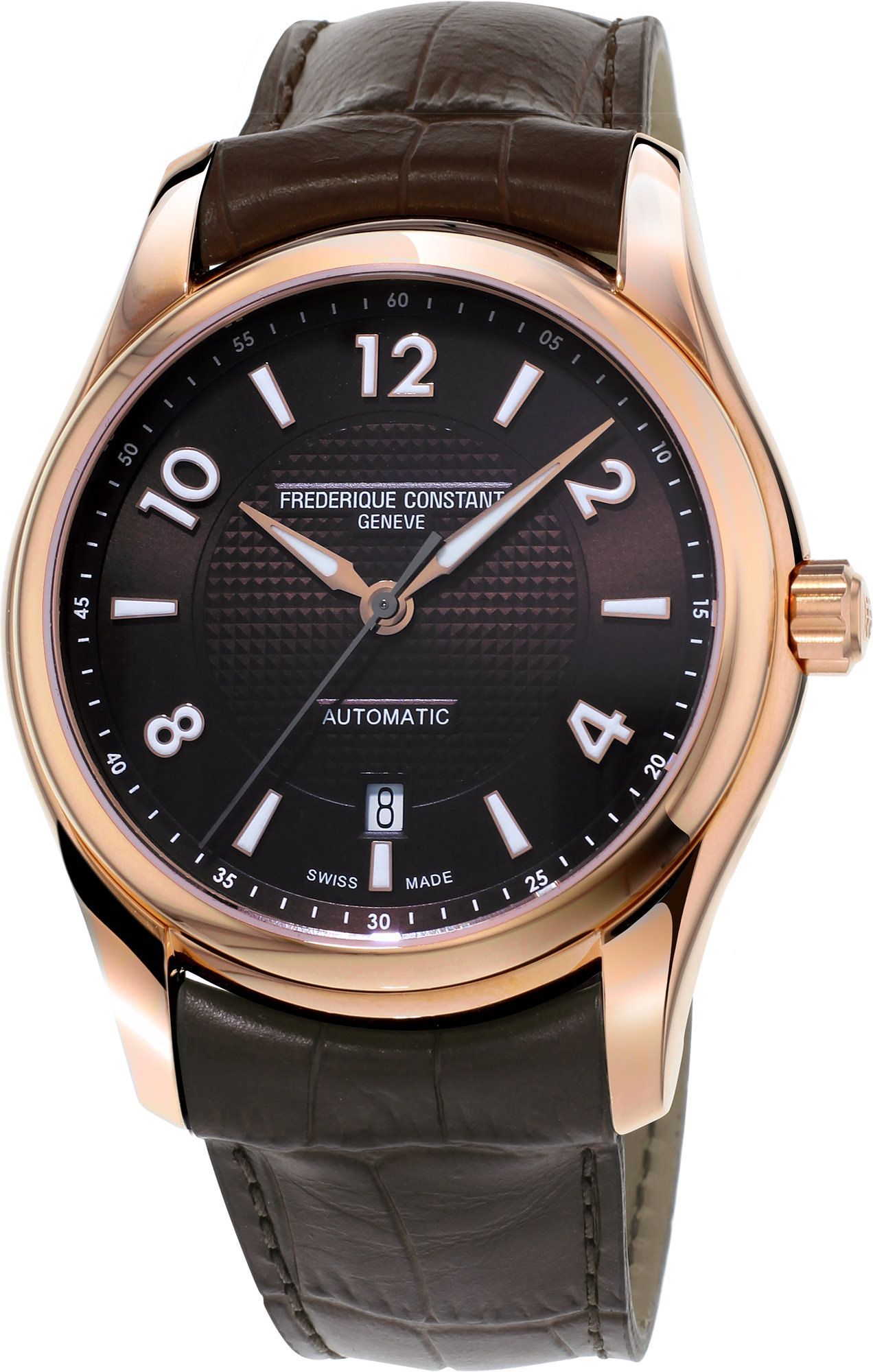 Frederique Constant Runabout Runabout Automatic Brown Dial 43 mm Automatic Watch For Men - 1