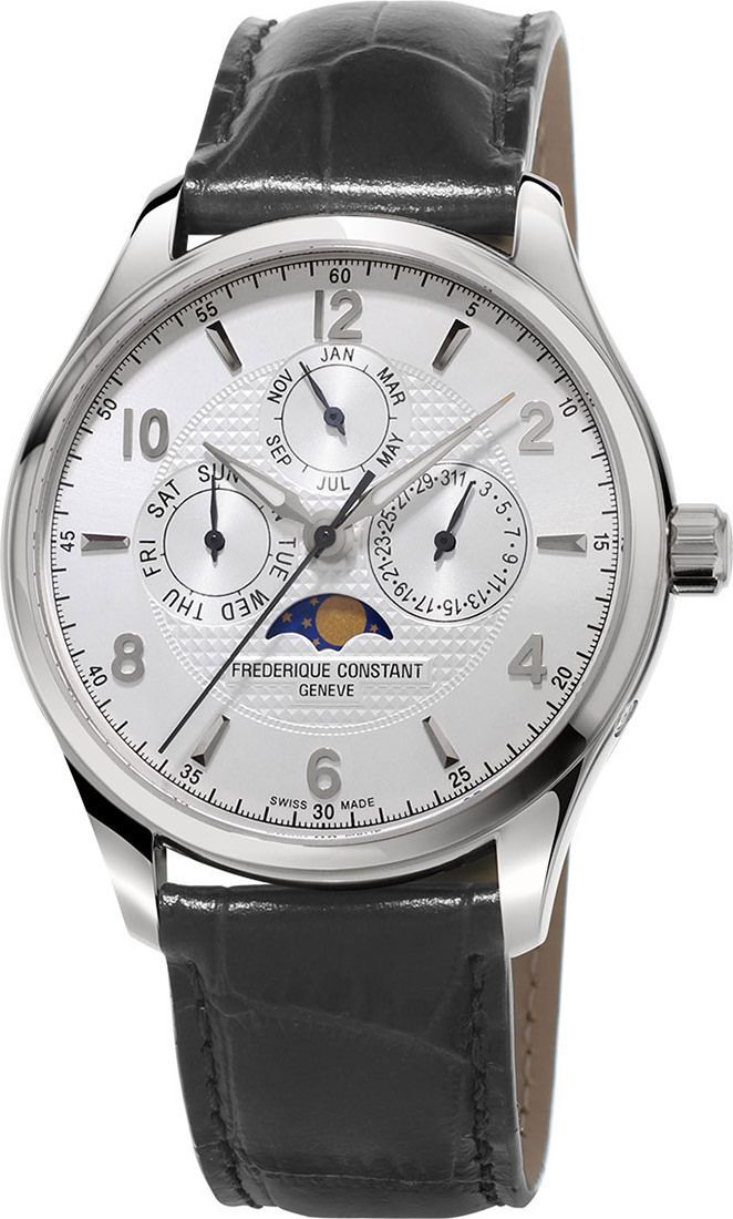 Frederique Constant Runabout  White Dial 40 mm Automatic Watch For Men - 1