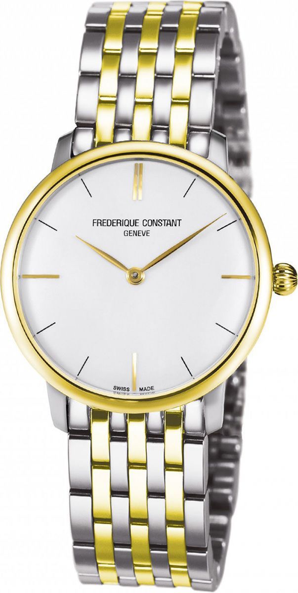 Frederique Constant Slimline  Silver Dial 29 mm Quartz Watch For Women - 1