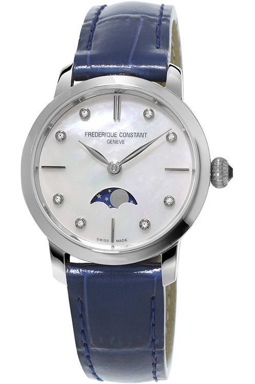 Frederique constant slimline outlet moonphase ladies