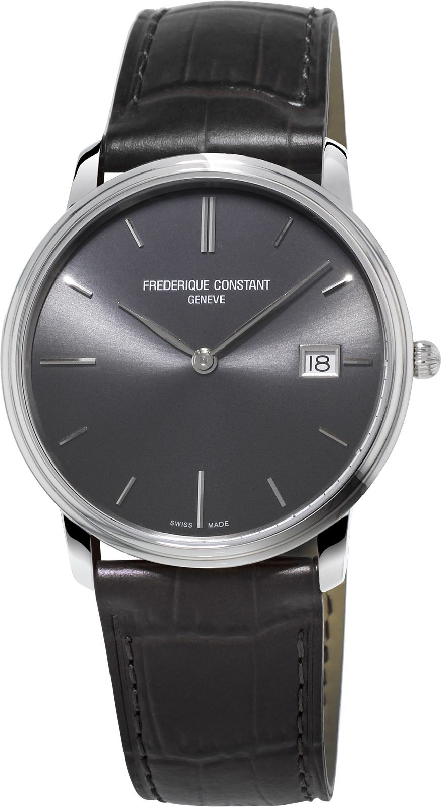 Frederique Constant Classics Classics Quartz Black Dial 37 mm Quartz Watch For Men - 1