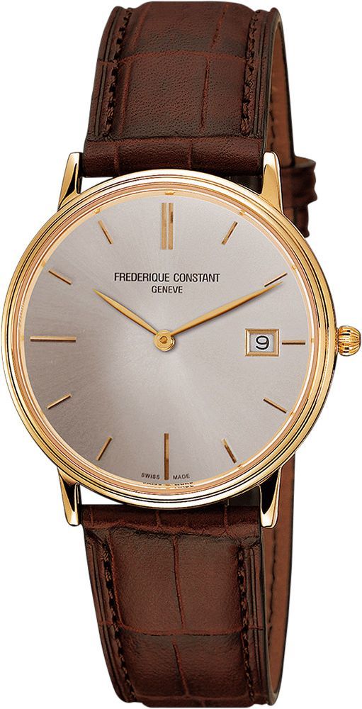Frederique Constant Index 37 mm Watch in Silver Dial For Men - 1