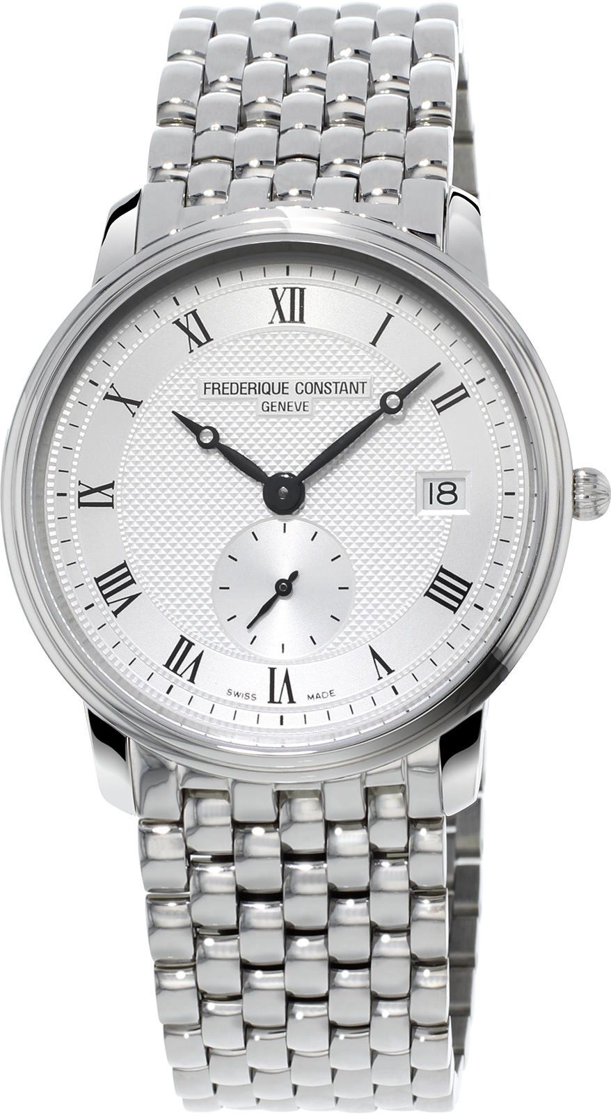 Frederique Constant Gents 37 mm Watch in Silver Dial For Men - 1