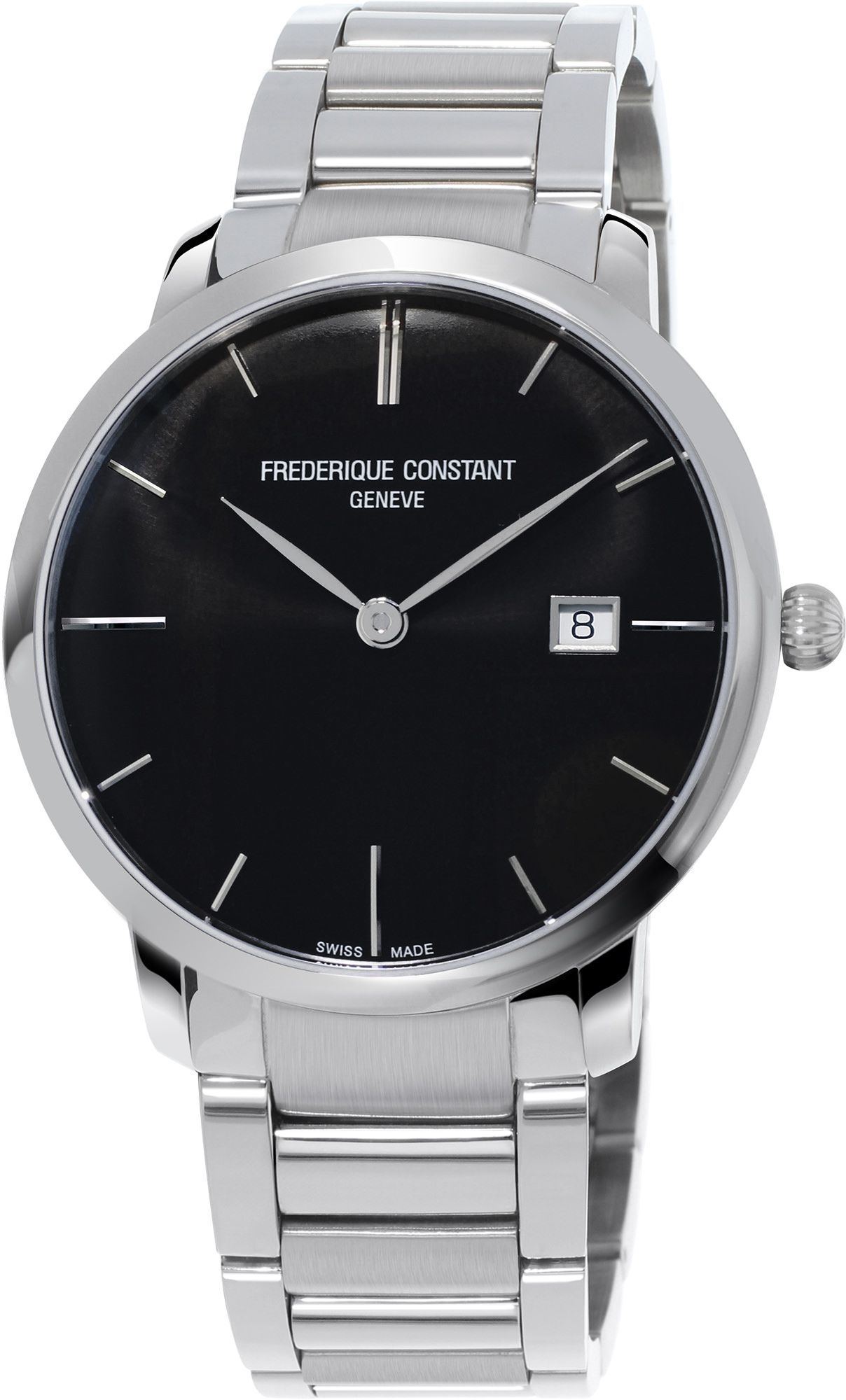 Frederique Constant Slimline Runabout Automatic Black Dial 40 mm Automatic Watch For Men - 1