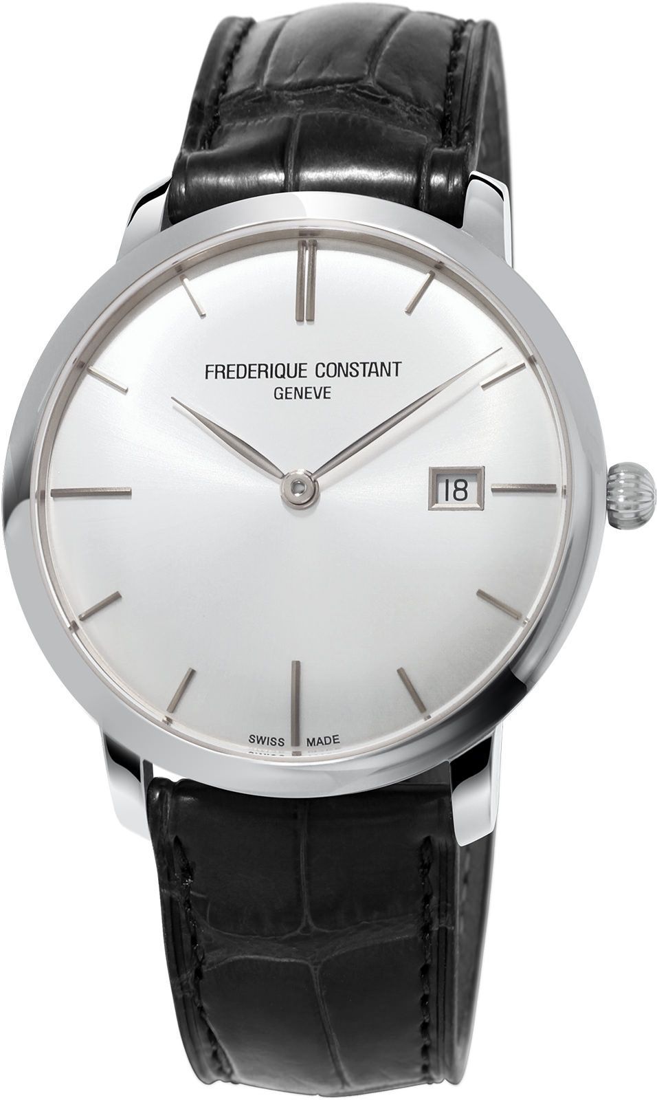Frederique Constant Quartz Medium 40 mm Watch in White Dial For Men - 1