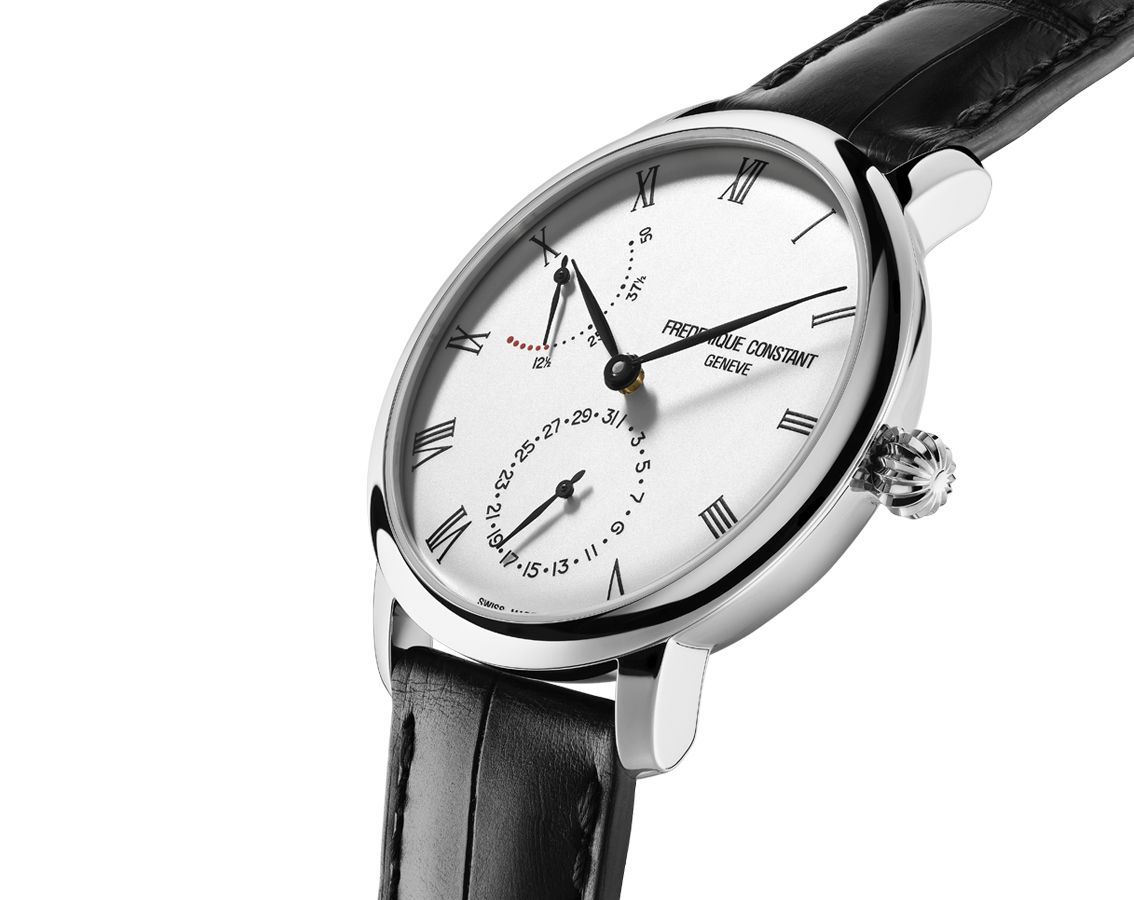 Frederique Constant Manufacture Manufacture Slimline Power Reserve Silver Dial 40 mm Automatic Watch For Men - 3