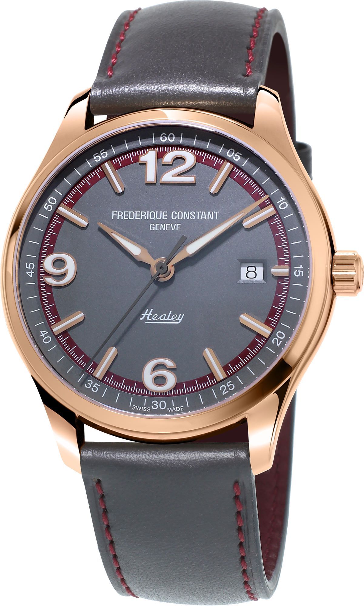 Frederique Constant Vintage Rally Healey Automatic Grey Dial 40 mm Automatic Watch For Men - 1