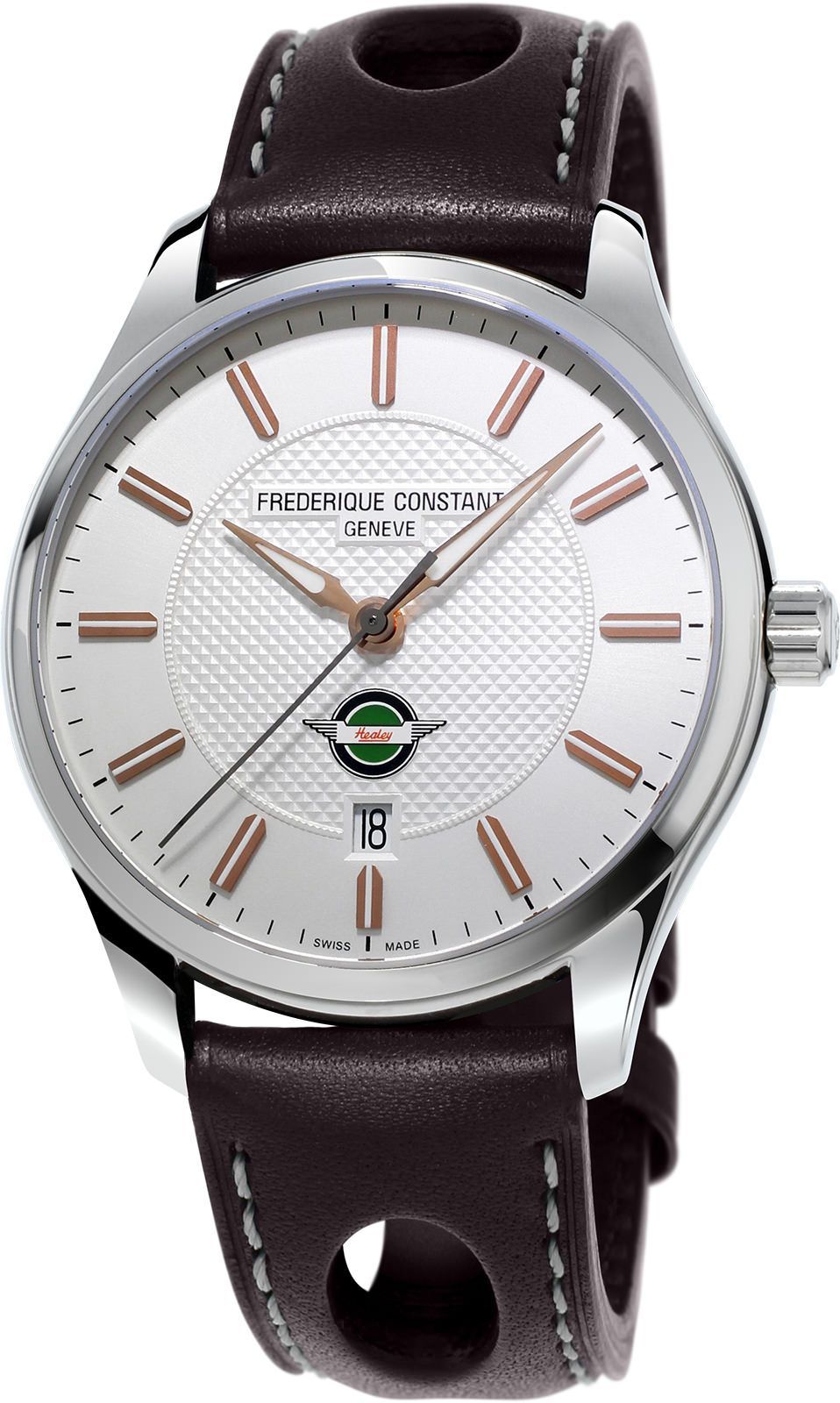 Frederique Constant Vintage Rally Healey Silver Dial 40 mm Automatic Watch For Men - 1