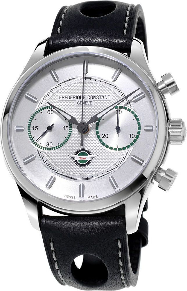 Frederique Constant Vintage Rally Vintage Rally Healey Chronograph Silver Dial 42 mm Automatic Watch For Men - 1