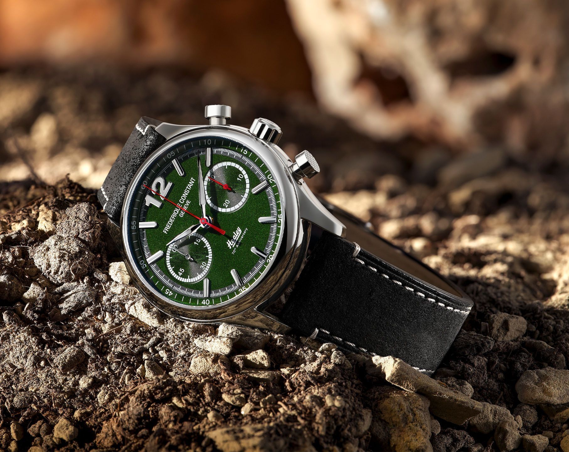 Frederique constant automatische chronograaf outlet