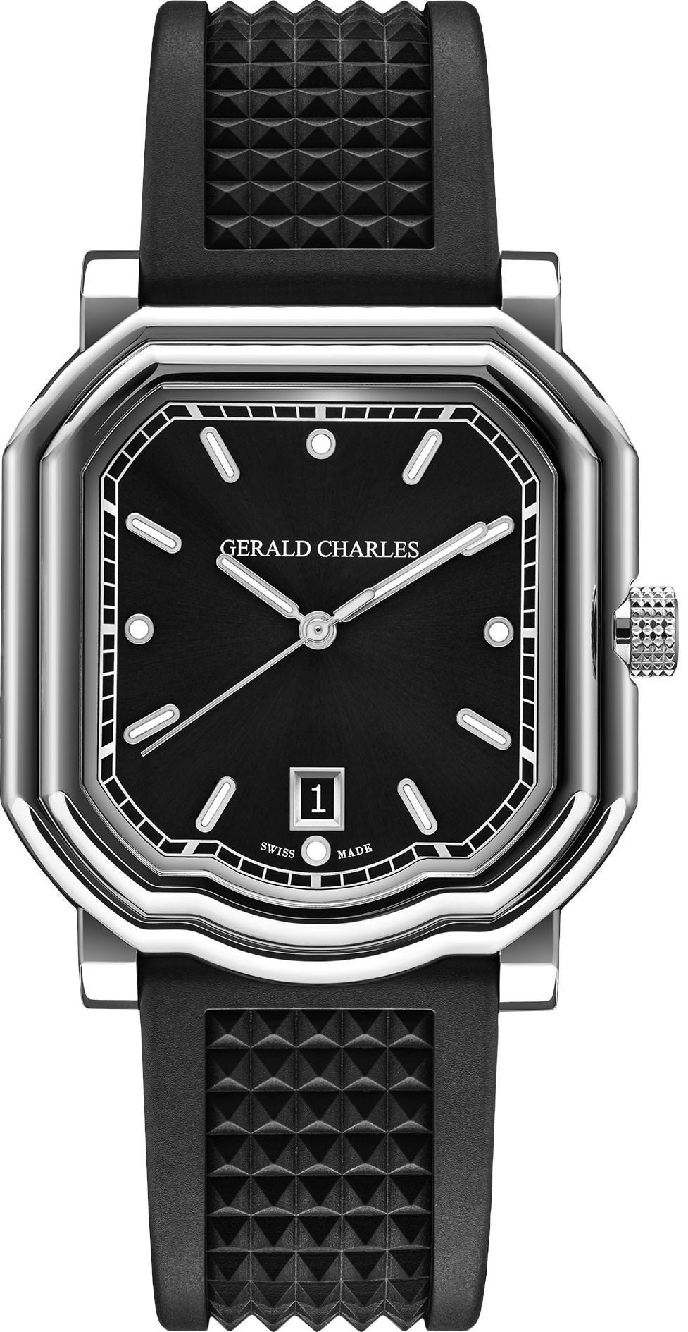 Gerald Charles Maestro Maestro 2.0 Ultra-Thin Black Dial 41.7 mm Automatic Watch For Unisex - 1
