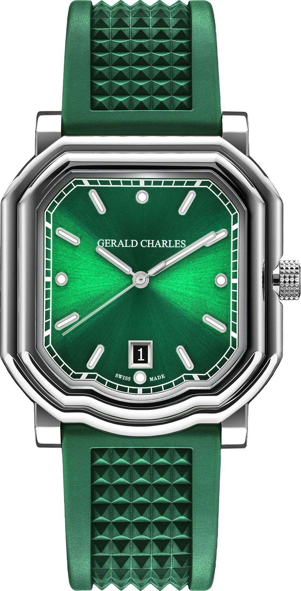 Gerald Charles Maestro Maestro 2.0 Ultra-Thin Green Dial 41.7 mm Automatic Watch For Unisex - 1