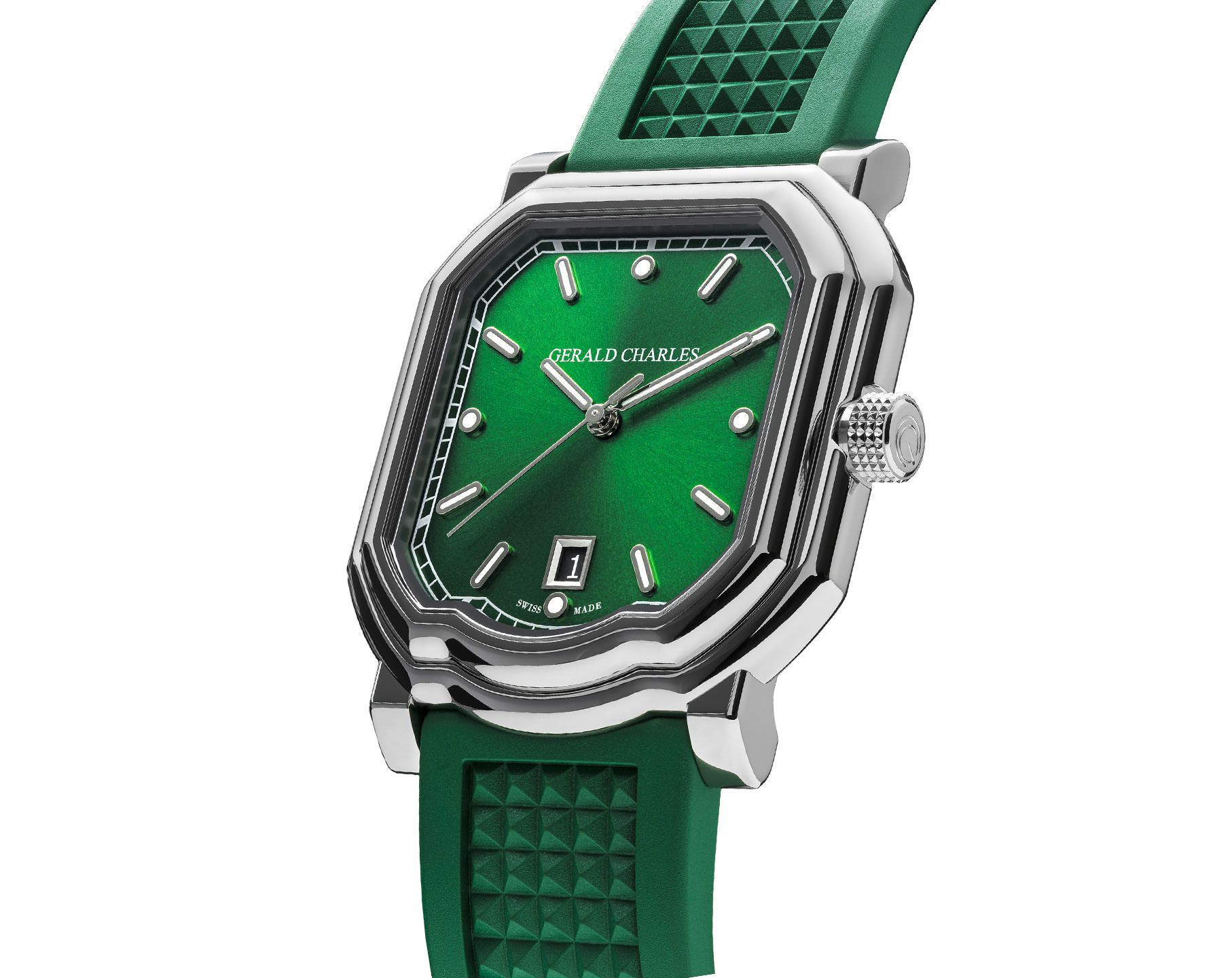 Gerald Charles Maestro Maestro 2.0 Ultra-Thin Green Dial 41.7 mm Automatic Watch For Unisex - 2