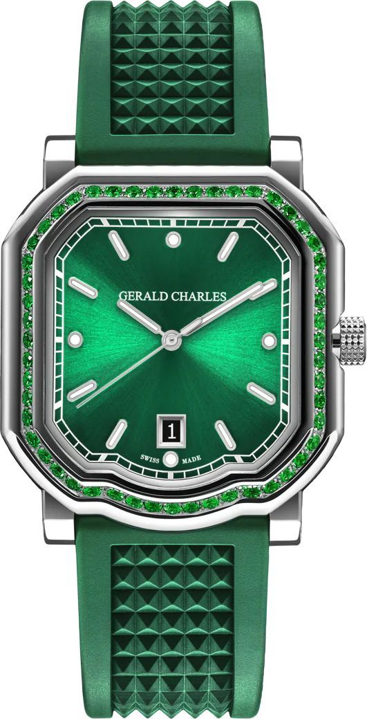 Gerald Charles Maestro Maestro 2.0 Ultra-Thin Green Dial 39 mm Automatic Watch For Men - 1