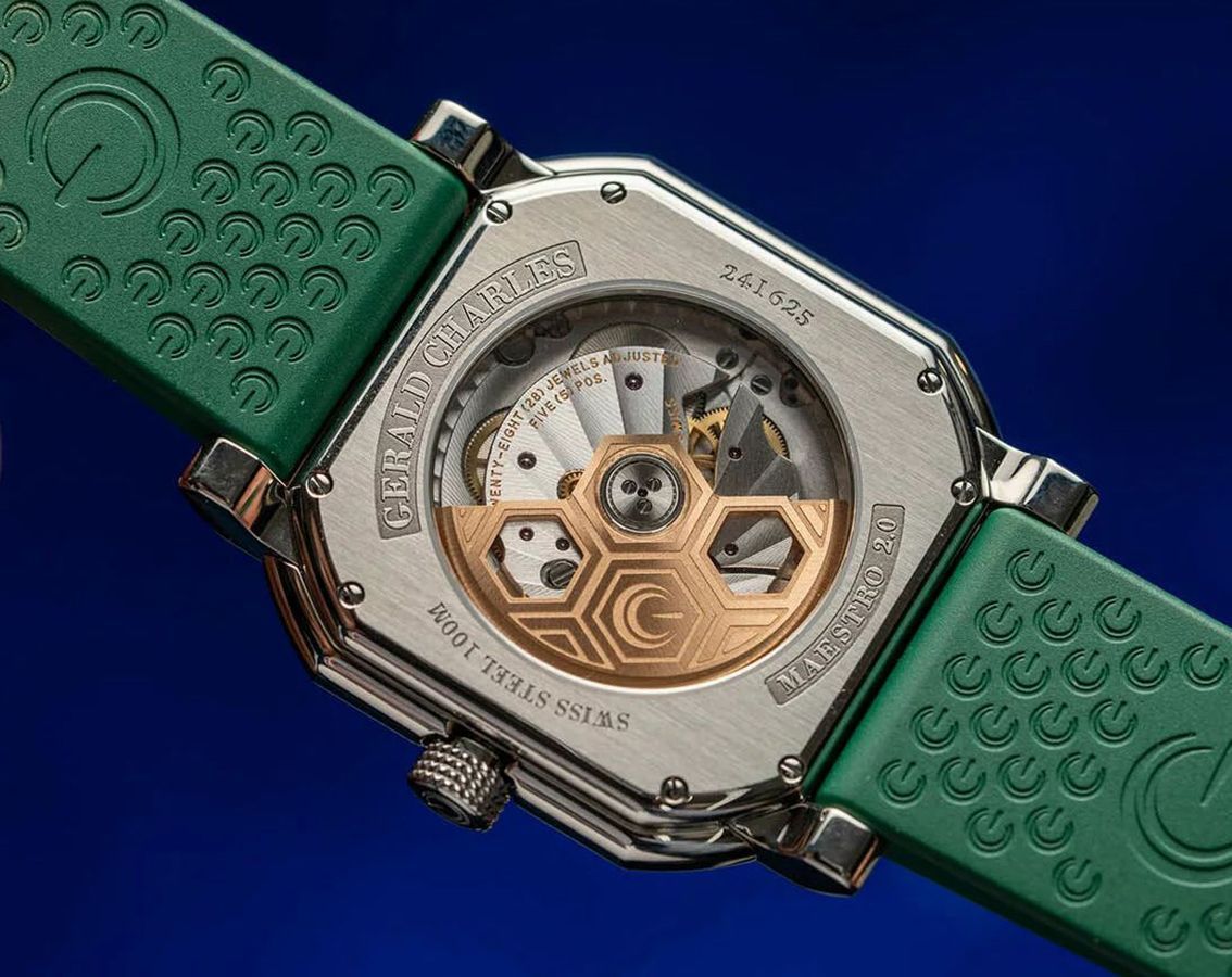 Gerald Charles Maestro Maestro 2.0 Ultra-Thin Green Dial 39 mm Automatic Watch For Men - 2