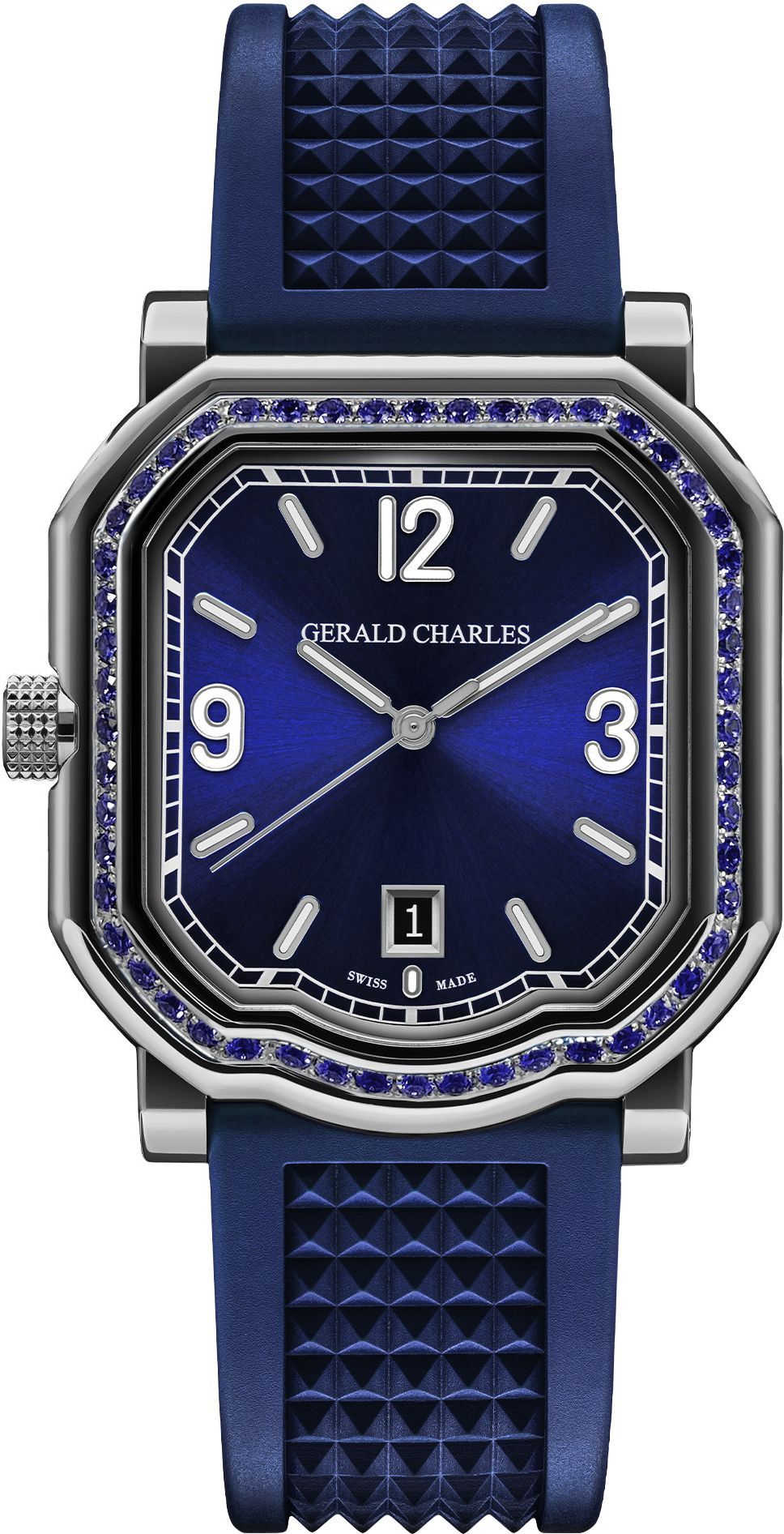 Gerald Charles Maestro GC Sport Blue Dial 39 mm Automatic Watch For Men - 1