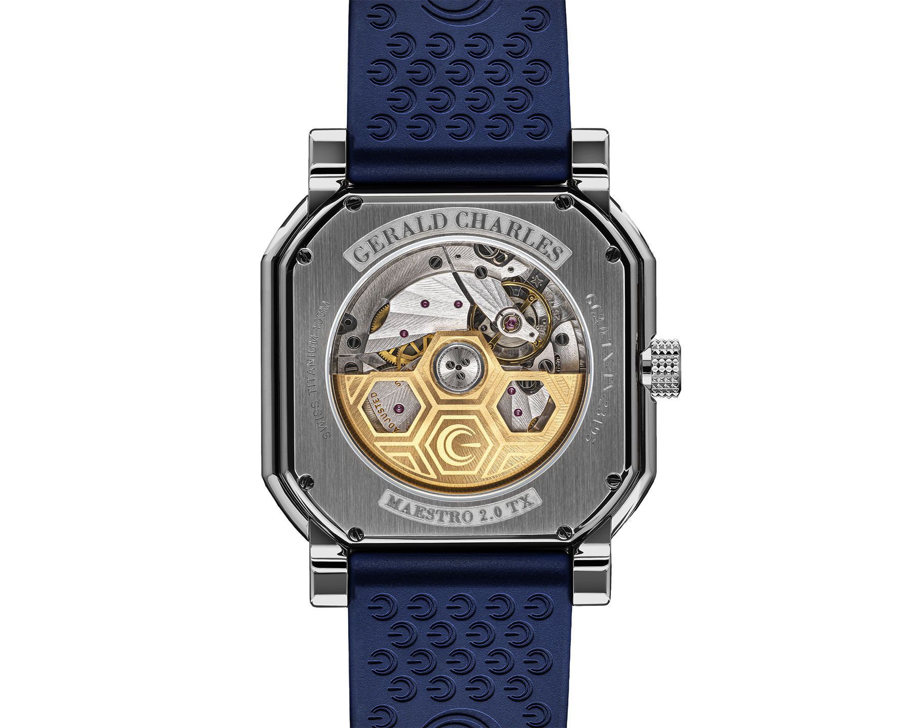 Gerald Charles Maestro GC Sport Blue Dial 39 mm Automatic Watch For Men - 2