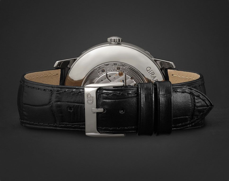 Girard-Perregaux Full Calendar 40 mm Watch in Silver Dial For Men - 5
