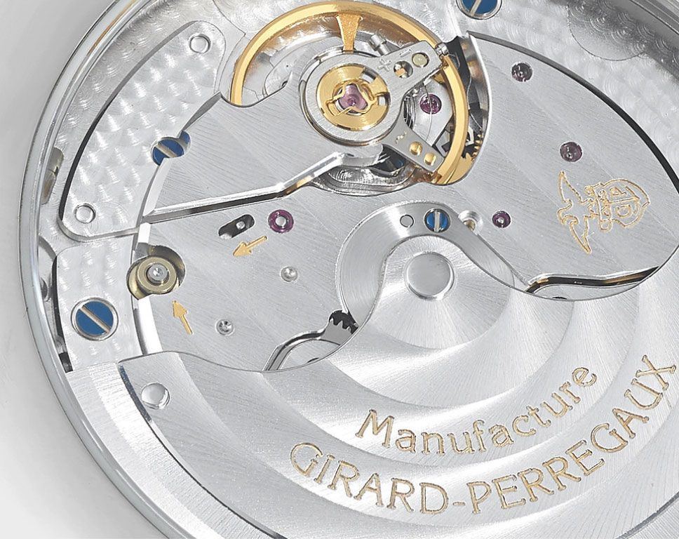 Girard-Perregaux Full Calendar 40 mm Watch in Silver Dial For Men - 3