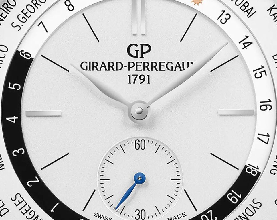 Girard-Perregaux 1966 WW.TC Silver Dial 40 mm Automatic Watch For Men - 2