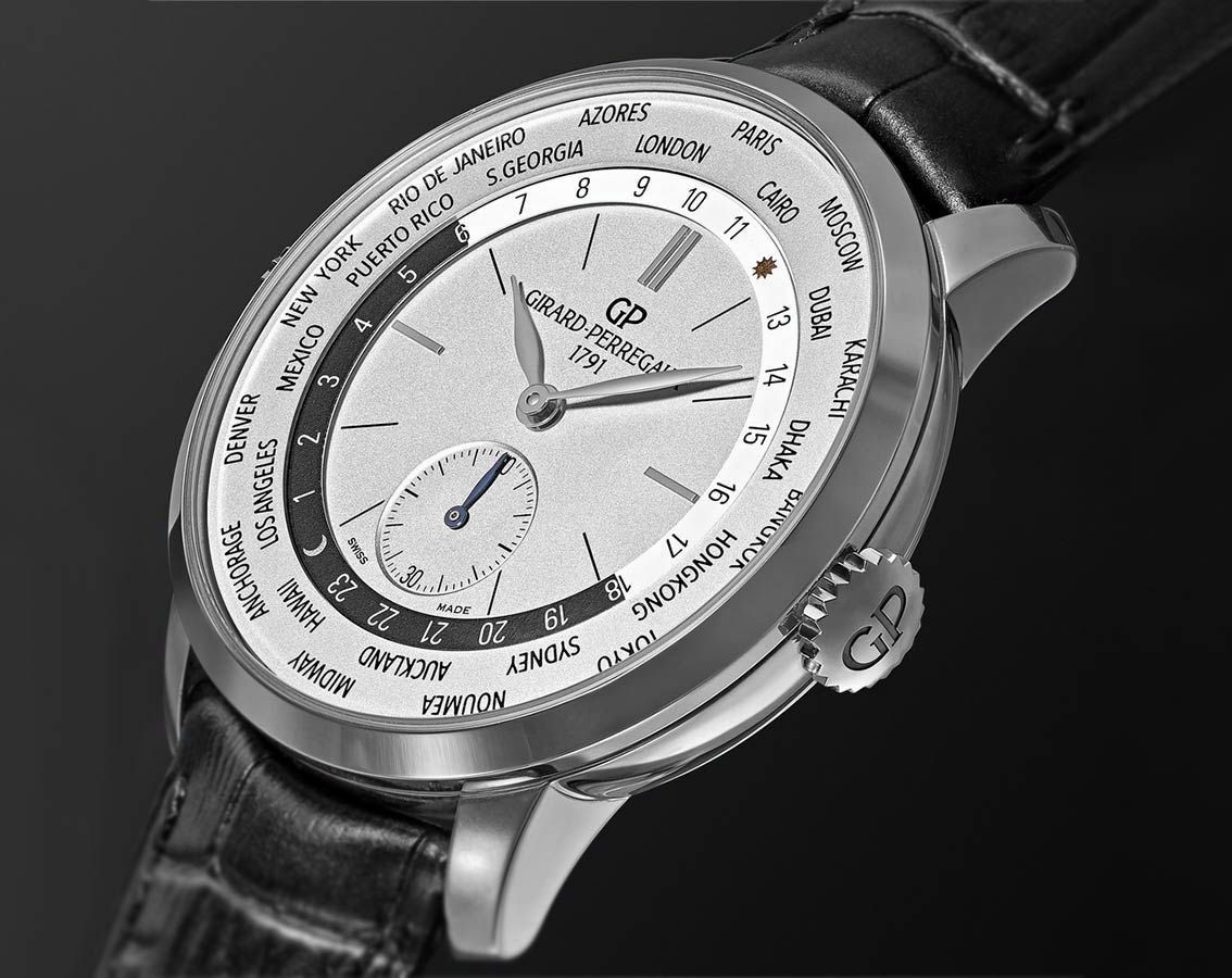 Girard-Perregaux WW.TC 40 mm Watch in Silver Dial For Men - 3