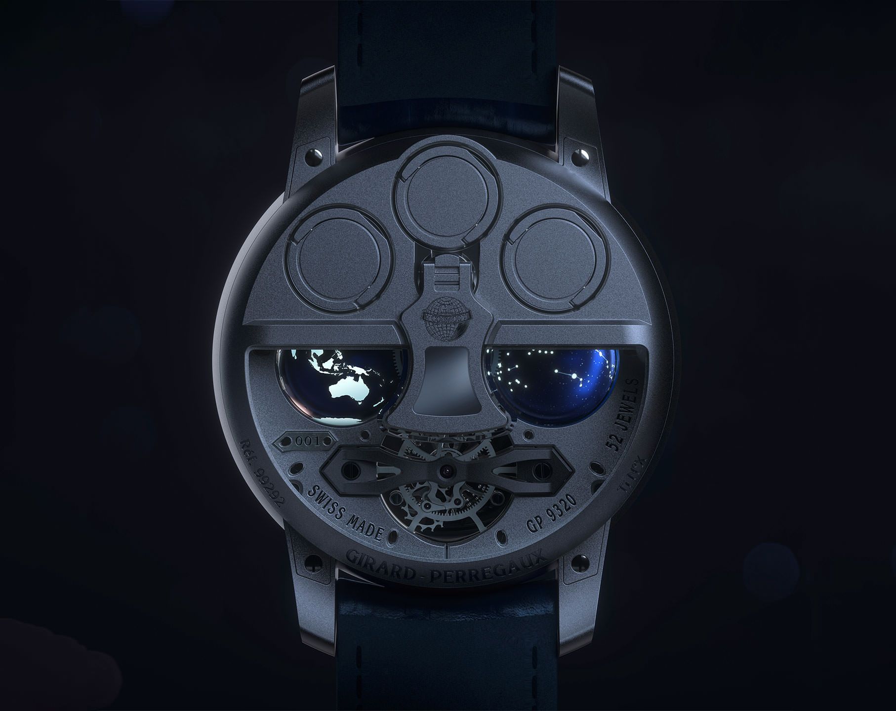Girard-Perregaux Tourbillon 47 mm Watch in Skeleton Dial For Men - 5