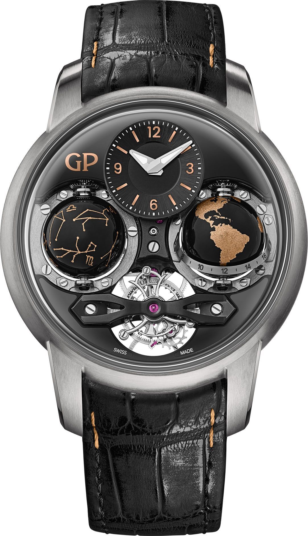 Girard-Perregaux Tourbillon 47 mm Watch in Skeleton Dial For Men - 1