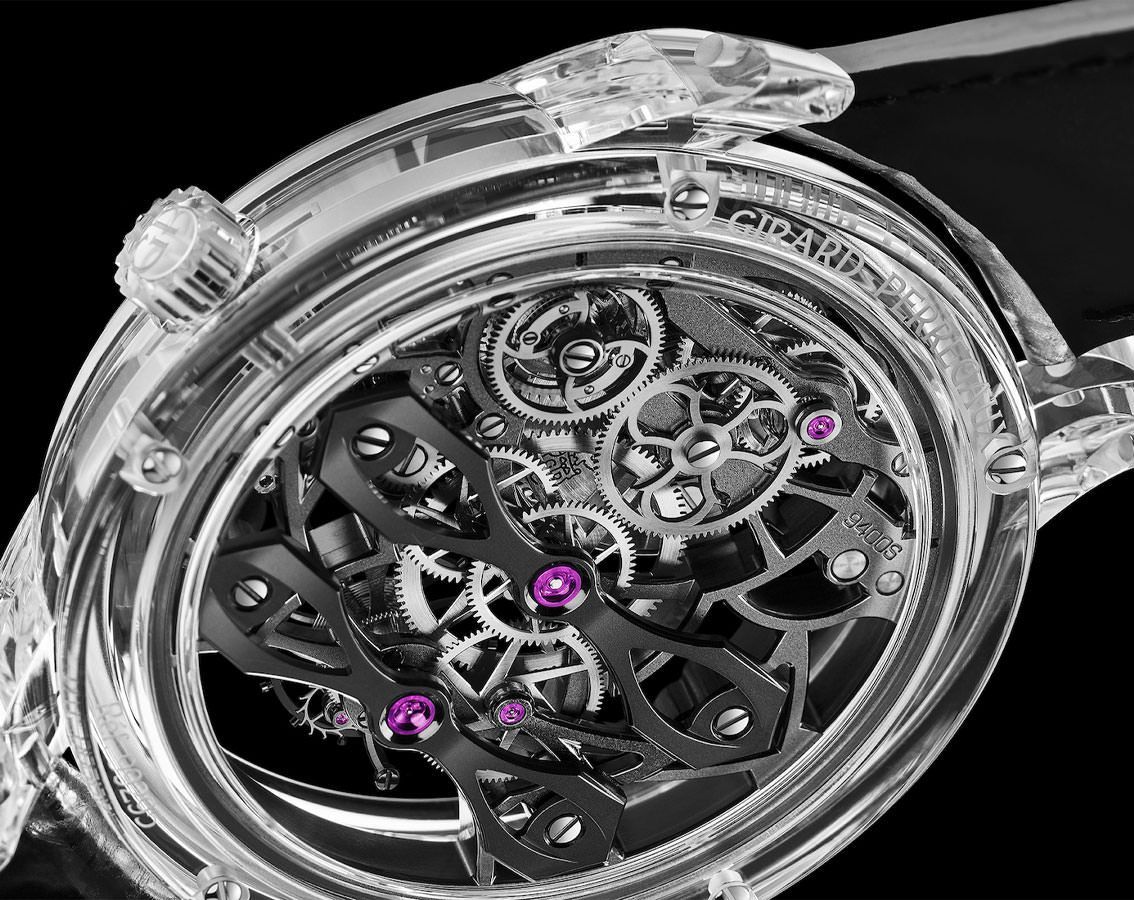 Girard-Perregaux Tourbillon 46 mm Watch in Skeleton Dial For Men - 3
