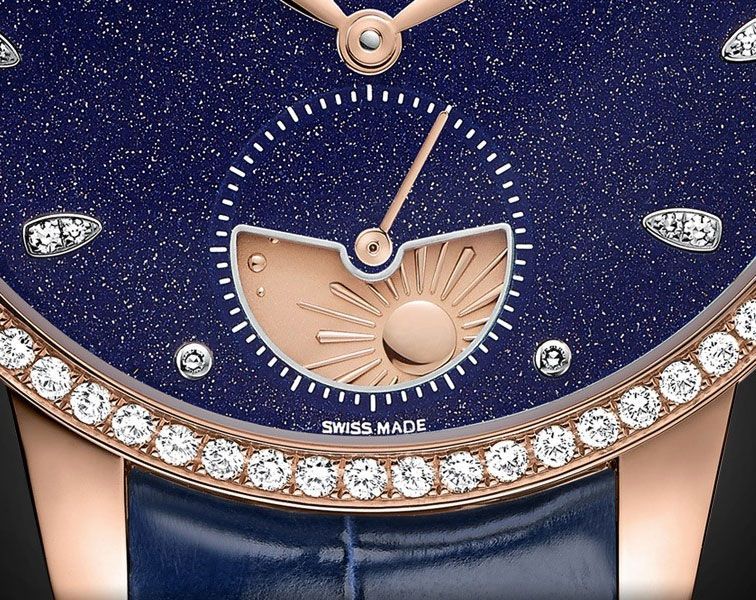 Girard-Perregaux Day and Night 30.44 mm Watch in Blue Dial For Women - 3